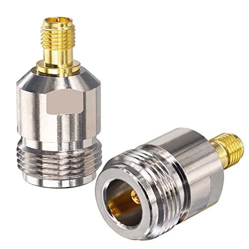 Adaptadores N a RP-SMA Hembra 2 unidades miniatura 2