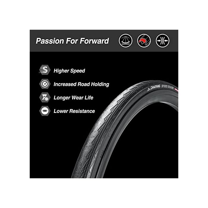 Chao YANG 2-Pack 700x28C Road Bike Tires Set - Image 4
