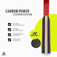 JOOLA Tischtennisschläger RED Carbon Pro/Control/X – Carbon Tischtennisschläger mit Magnetbox – Ansicht 2