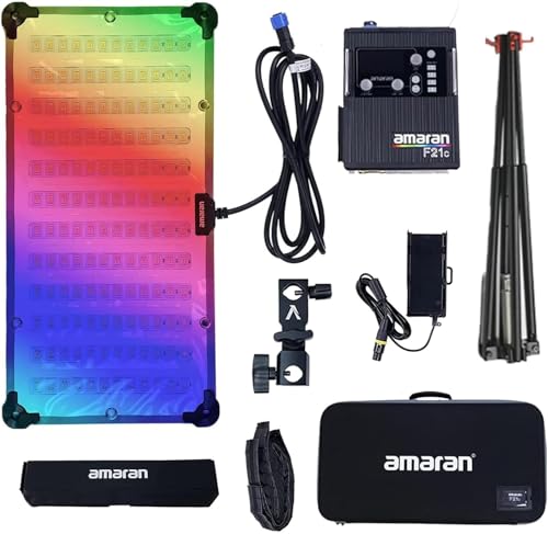 Aputure Amaran F21C RGBWWBeCg100v ܂ݎ \ TCY60*30cm CRI ?95CTLCI ?98 Fx2500K-7500K 3460lux @1m(7500K) Av 15ނ̏Ɩ i