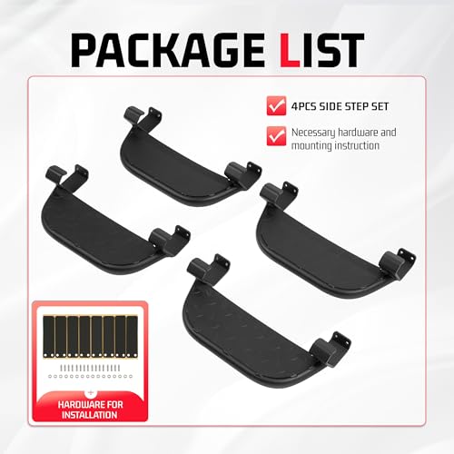Estribos laterales para Ford Bronco 2021-2026 4 puertas miniatura 7