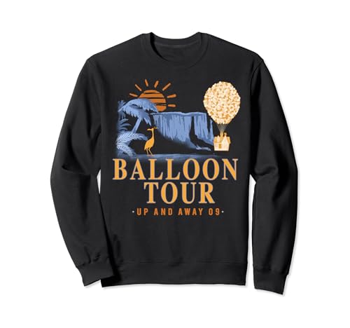 Sweatshirt Disney Pixar Up 09 vêtement col rond à motif imprimé graphisme coloré