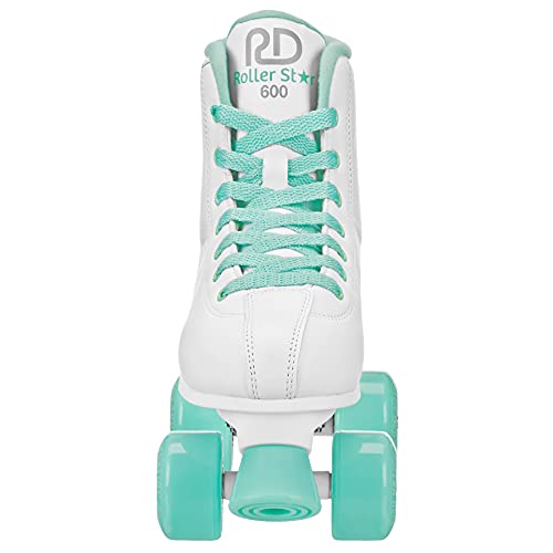Roller Derby Roller Star 600 Women's Roller Skates - White/Mint - Size 09 by Roller Derby - Used condition - Image 3
