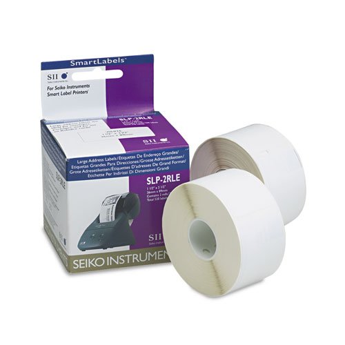 Seiko - Self-Adhesive Address Labels, 1-1/2 x 3-1/2, White, 520/Box SLP-2RLE (DMi BX