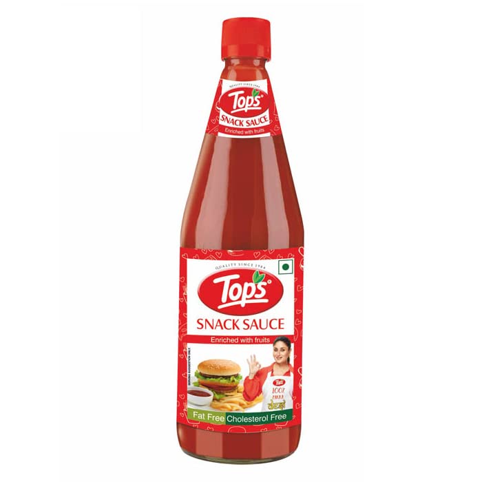 TOPS Snack Sauce - 950 gm Glass Bottle |Made with the goodness of juicy hand-picked tomatoes| Cholesterol Free| Trans Fat-Free| No Added Colour (B0C5MX7S74) Amazon Price History, Amazon Price Tracker