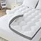 WhatsBedding 3 Inch Memory Foam Mattress Topper Full Size, Extra Soft and Breathable Pillow Top Mattress Topper with 3D air mesh,1700GSM Fluffy Shredded Memory Foam Filled,75 * 54 * 3in