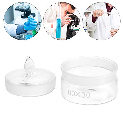 Scicalife Glass Weighing Bottle In Low Form With Interchangeable Ground Stopper Weighing Specific Gravity Bottle Laboratory Equipment 60 * 30Mm #TOP5