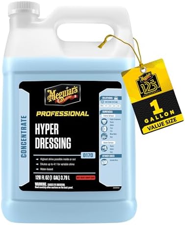 Meguiar's D17001 Hyper Dressing -1 Gallon â€“ Give Your Carâ€™s T...