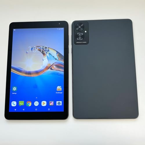 Image of 10.1inch Android 8.1 Tablet, 8-Core Tablet PC with Keyboard & Cases, 3GB+128GB(TF 256G), Dual 4G SIM, T860 GPU, BT5.0, GPS, WiFi 5, Face Unlock, Dual Cameras, 5000mAh Battery (Gray, 3)