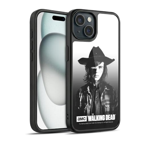 Coque en Gel renforcée iPhone 15 AMC The Walking Dead Carl accessoire de survie