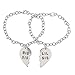 Lux Accessories Big Sis Lil Sis BFF Best Friends Forever Sisters Family Matching Bracelet Set.