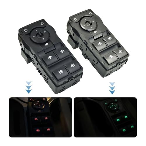 Commande lève-vitre bloqué réparation rapide de bouton électrique 92225343 Commodore VE