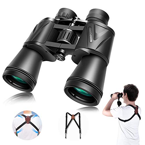 16 x 50 Powerful Binoculars for Adults, HD Professional Portable and