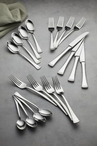 Lenox Portola Teaspoons Silverware Set for 4, Flatware - image 3