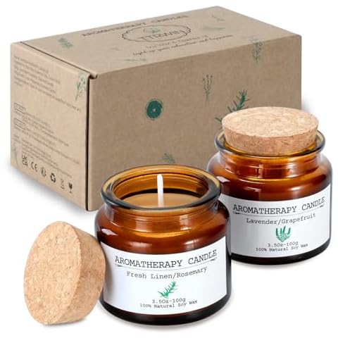 TTRWIN Aromatherapy Candles Set for Relaxation Cover