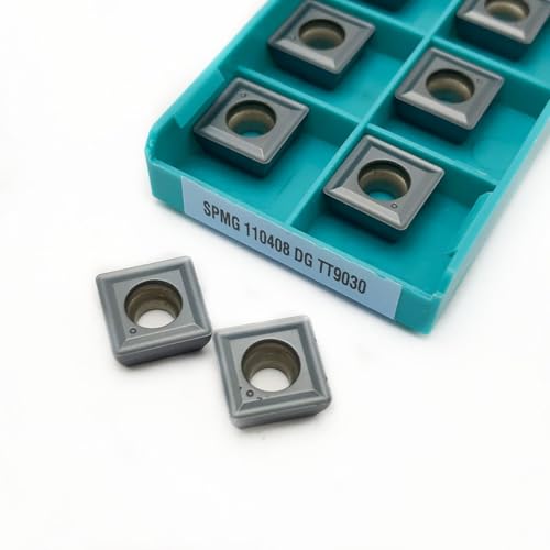 10 piezas herramientas de torneado CNC SPMG metal duro miniatura 3