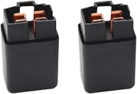 Vista 1 de 2 relés de automóvil, 4 pines 40/30 amperios, 12 V CC, impermeable, control de aire acondicionado, ventilador de radiador de A/C para automóvil