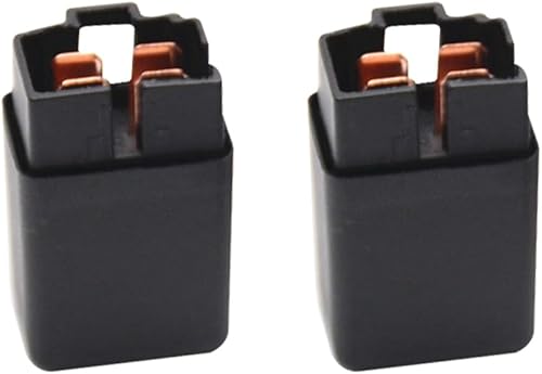 2 relés de automóvil, 4 pines 4030 amperios, 12 V CC, impermeable, control de aire acondicionado, ventilador de radiador de AC para automóvil,