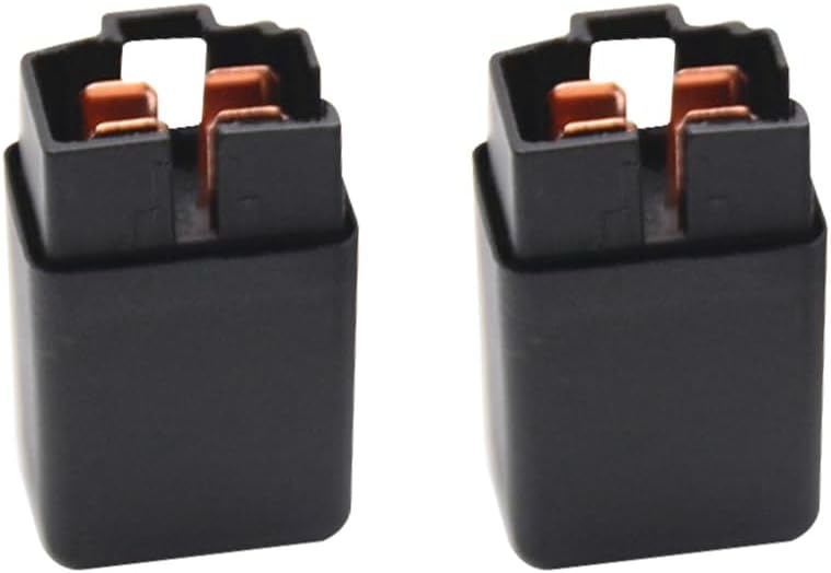 Relé automotivo 12 V DC 4 pinos Middrivr 40/30 A para ar-condicionado e ventoinha – 2 unidades