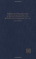 Collapse and Reorganization of the Latin Nominal Flection As Reflected in Epigraphics 091637906X Book Cover