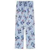 Disney Men's Lilo & Stitch Pajama Bottom, Lounge Pant With Drawstring, Ultra-soft & Comfortable Nightwear, STITCH NOT FROM HERE, XL