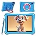 android zoll günstig Kaufen-XGODY Kids Tablet 10 Zoll - Android 13 12(4+8) GB RAM + 128GB ROM Tablet für Kinder mit Eva stoßfestem Gehäuse, iWawa APP vorinstalliert mit elterlicher Kontrolle Kleinkind Tablet, 7000mAh(Blau)