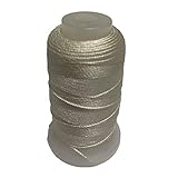 SSCC White Silk Spool/Silk Cord/Beading Cord/Size 00 / 695yds / /100% Silk Thread/Jewelry Making/Tas