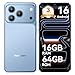 Blackview Wave 7C Smartphone Ohne Vertrag, Android 16 Smartphones 32MP+13MP KI Kamera, 16GB+64GB/2TB, 6.56" Handy Günstig, 5000mAh Simlockfreie Handys, 4G Dual SIM/Face ID/IP54/GPS/3 Jahre Garantie