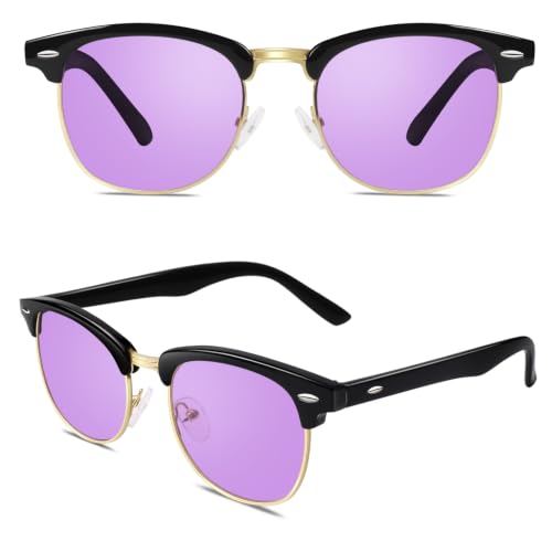 Image of CGID Retro Fake Non-Prescription Glasses Clear Lens UV400 Men Women CN56