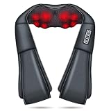 cotsoco Back Massager,Shiatsu Shoulder and Neck Massager with Heat, Electric Deep Tissue Massage Pil