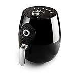 Otek 4.5L Air Fryer | 1450W | Low Fat | Healthier Oil Free Frying | Compact Cooker Oven | Timer | Rapid Heating & Air Flow Circulation | Adjustable Temperature Control | AF351 | Black