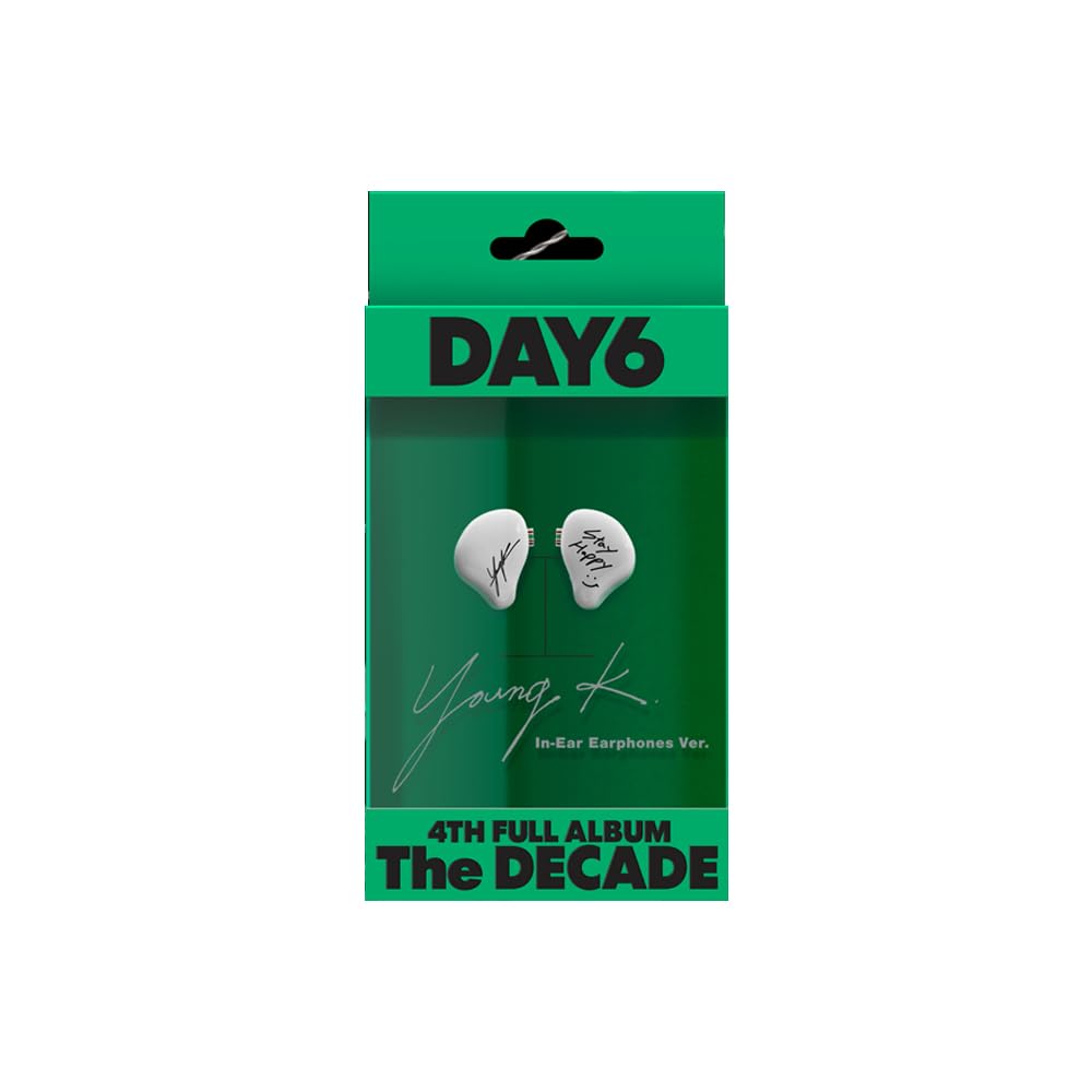 新品 DAY6 The DECADE イヤモニVer Young K ver. In-Ear Earphones ver.) DAY6 - [The DECADE] 4th studio album