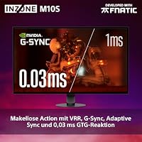 Sony INZONE M10S 27“ OLED QHD PC Gaming Monitor: 1440p, 480Hz, 0.03ms GTG, DCI-P3 98.5%, G-Sync, Adaptive Sync, VRR, Co-entwickeltes Modell mit Fnatic, 1300 nits, DisplayPort 2.1-2 x HDMI 2.1- PC, PS5 – Ansicht 5