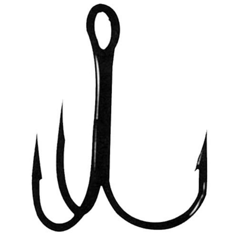 Gamakatsu 47107.5 Treble Hooks, Round Bend, Size 5, Bronze, per 11