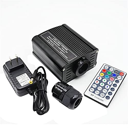 Kit de fibra óptica para techo estrellado 16W RGBW con control remoto y cable plástico PMMA