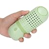 Fruit and Vegetable Washing Machine, Portable Wireless Vegetable Cleaner Device, USB Rechargeable Food Purifier for Rice Food Vegetable Meat (Green)