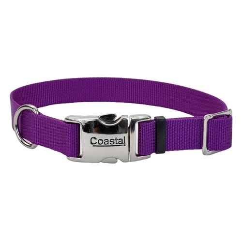 Coastal Pet Adjustable Dog Collar with Metal Buckle -...