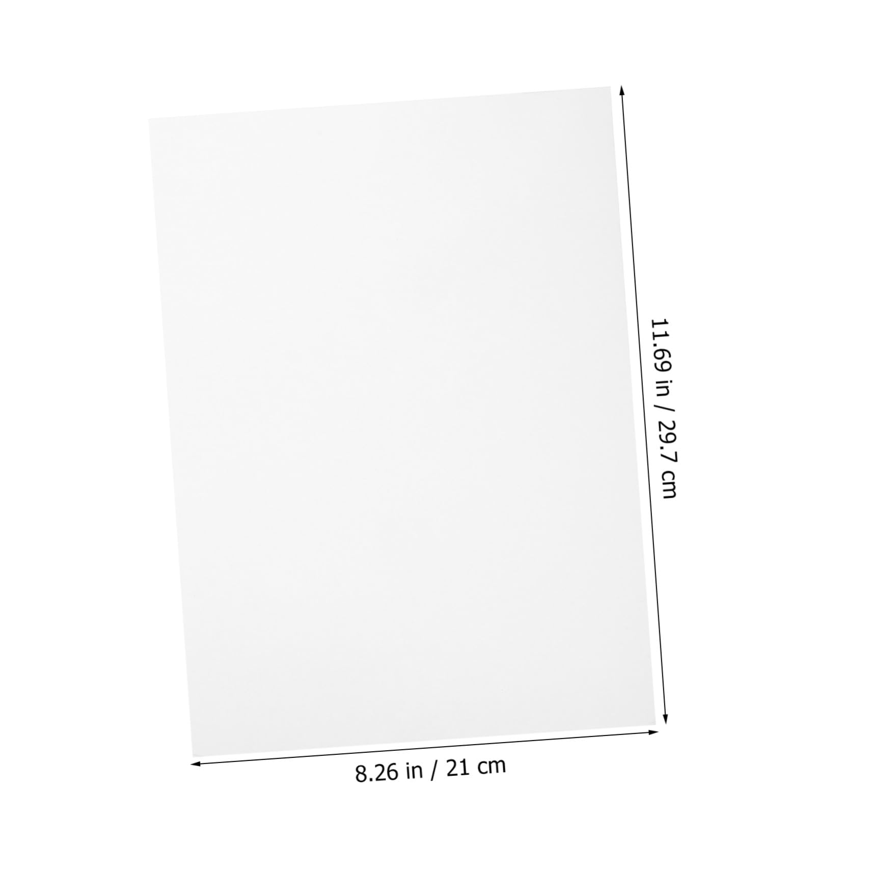 100 Blatt Druckerpapier M² Dickes Blanko Multifunktionspapier für Professionellen Druck Kopierfest Reißfest für Büro Präsentationen und Fotos