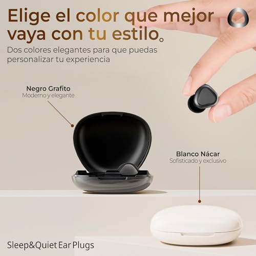 Nexus® Sleep&Quiet Bouchons d'Oreilles pour Dormir sur le Côté - Réduction 28dB, Silicone Souple Réutilisable, 4 Tailles (XS-L), Zéro Pression, Anti-Ronflement et Insomnie – vue 8