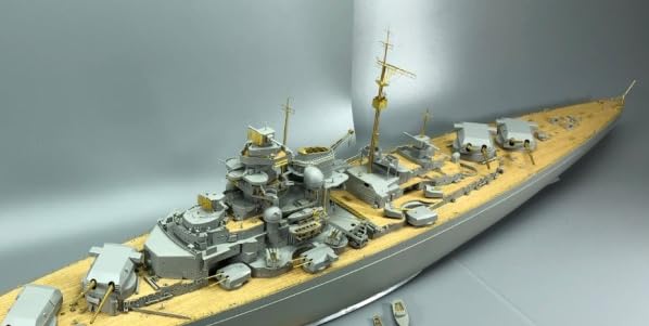CYE009 Trumpet 03702 1/200 Scale Bismarck Battleship Model Upgrade Kit