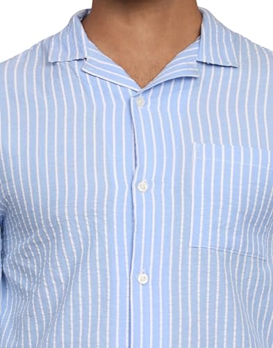 Image of B STORIES Men's 100% Cotton Full Sleeve PJ Set - Checkered Nightwear Set | Soft Loungewear | Comfortable Sleepwear | Stylish Casual Home Wear Shirt & Pant (S-XXL)