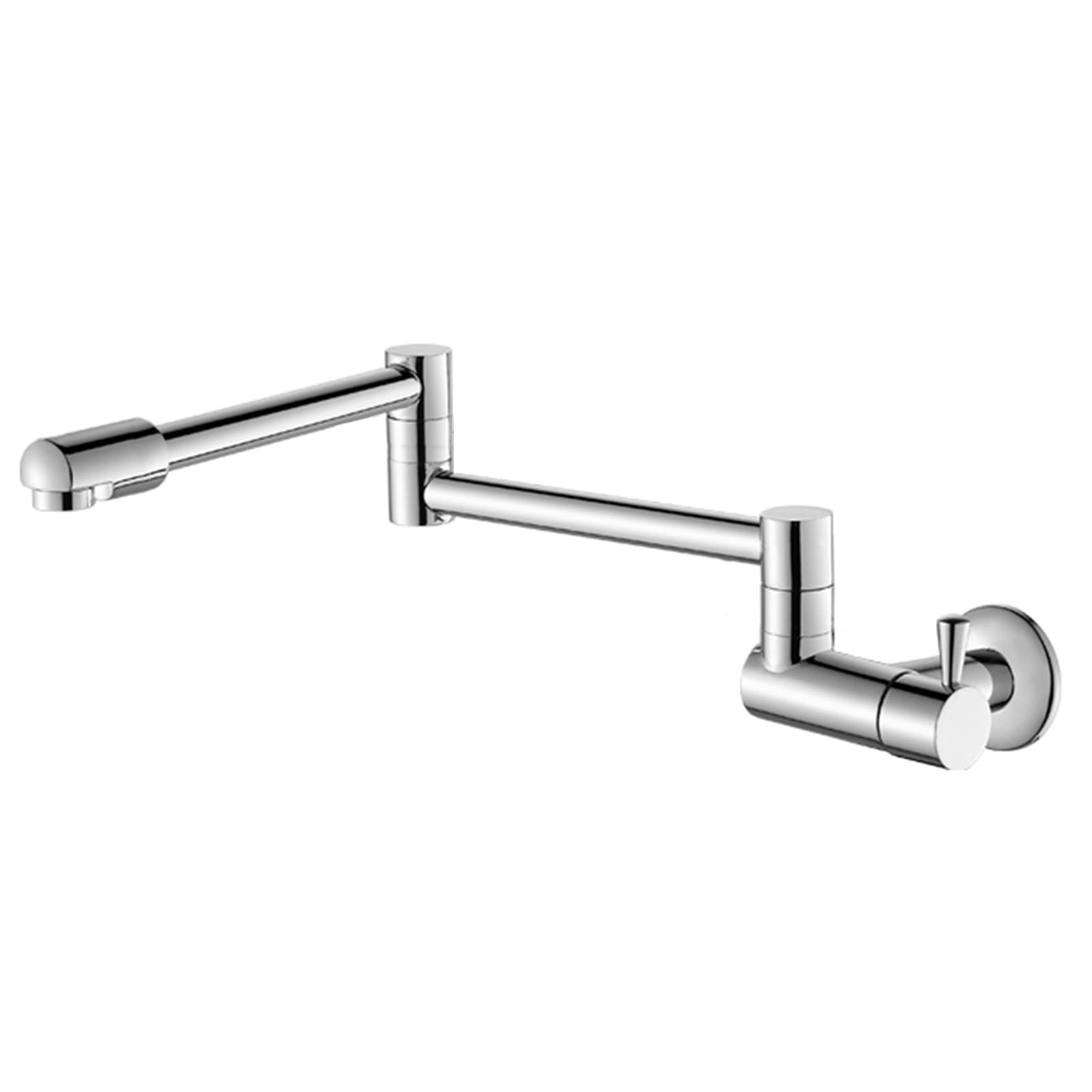 Robinet de cuisine mural uniquement eau froide mitigeur télescopique orientable en laiton