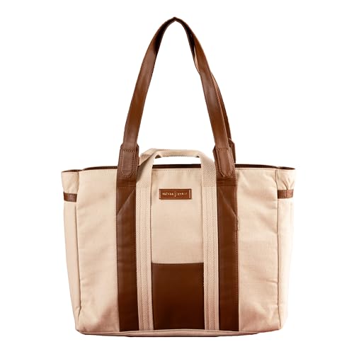 Image of Urban Space Women Tote Bag with Laptop compartment, Handbag for Work, Ladies purse, Stylish Shoulder Bag, Laptop ipad Tote Bags For Office Use, Gift for Women