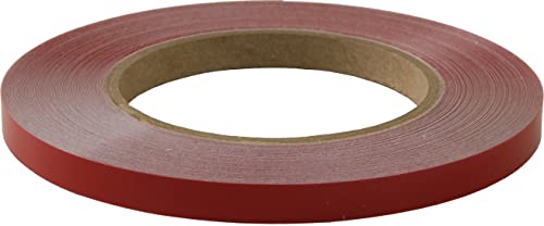 Automotive pinstripe adhésif résistant aux UV rouge foncé 1/4" x 50' pour voiture