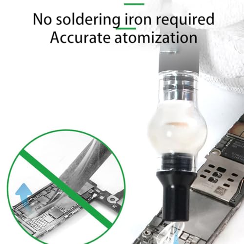 Image of Professional Portable Electric Soldering & Desoldering Tool, Fast Heat-Up Ceramic Heating Element, with USB Charging for Precision Circuit Board Repair