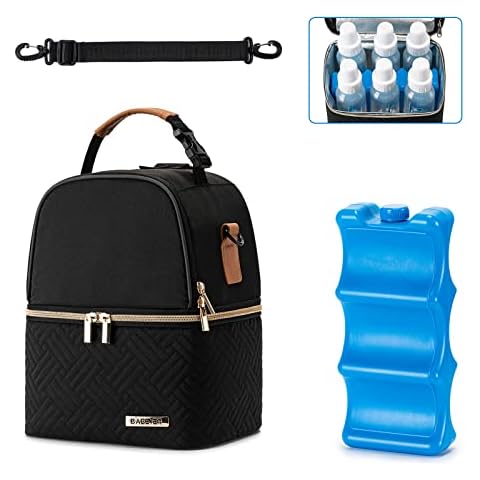 BABEYER Breastmilk Cooler Bag with Ice Pack Cover