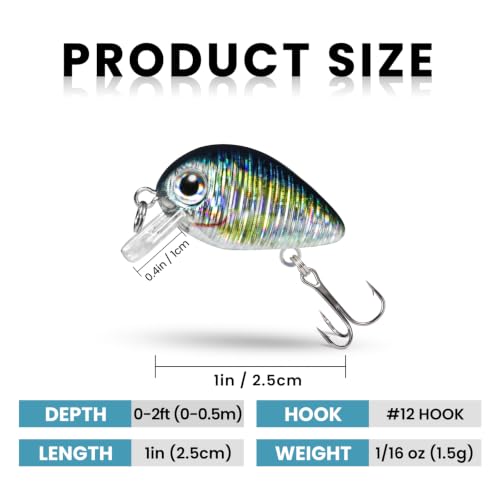 Image of TRUSCEND Easy Catch Crankbait with BKK Hooks, Shallow or Deep Diving Crank Bait Fishing Lures for Bass Pike Walleye, Unipue Wobble Design for More Bites, Vibe Lipless Crankbaits Freshwater Saltwater