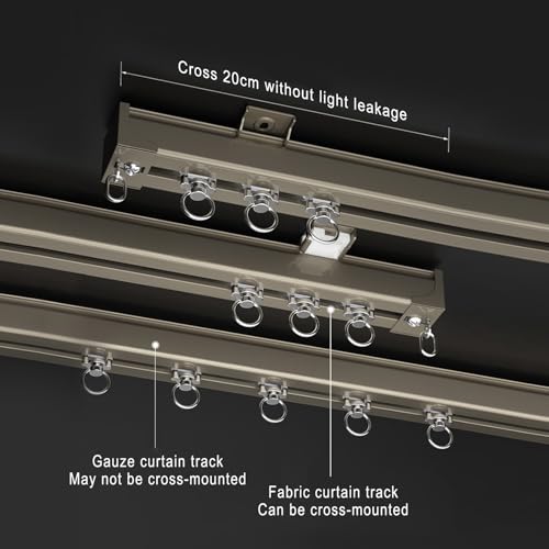 Rail à rideaux installation facile pour séparer une pièce
