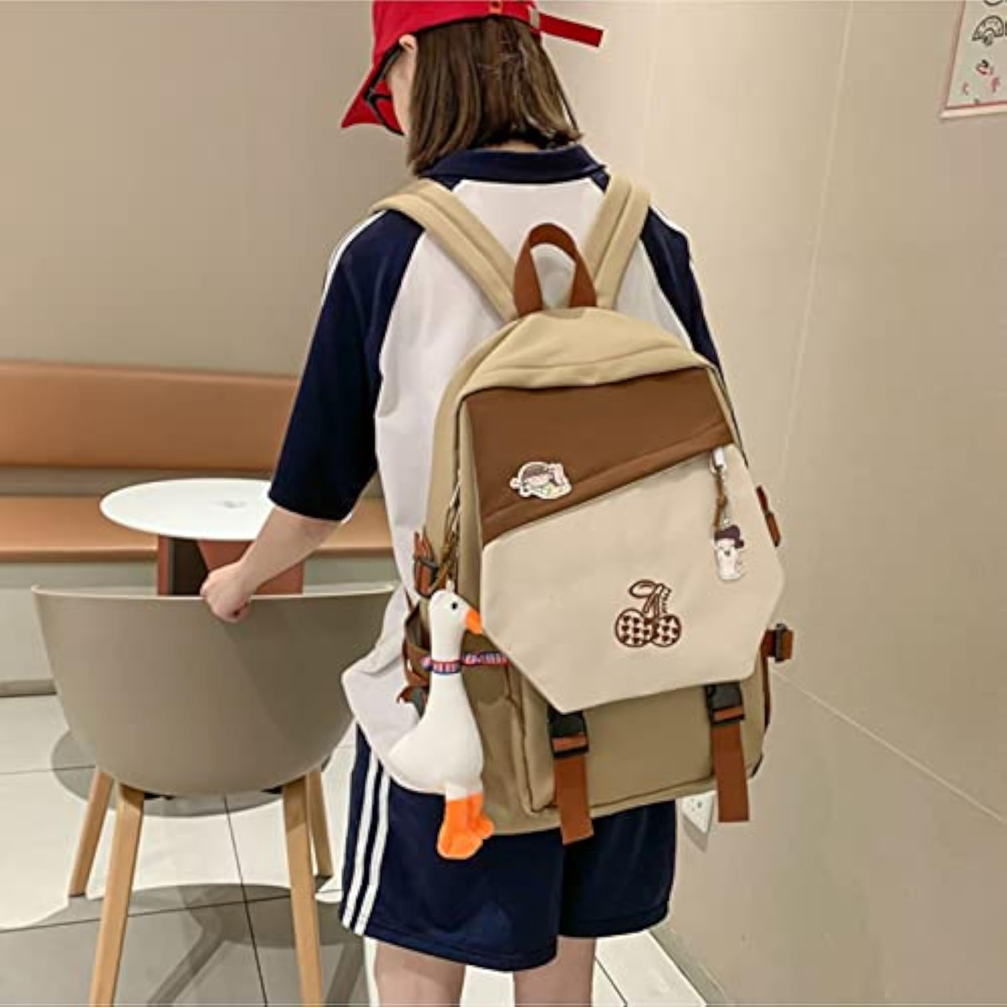 Women's Large Capacity Waterproof Laptop Backpack, Multi-pocket