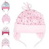 GRÖSSEN - Erhältlich sind die Erstlingsmützen für Neugeborene für Sommer oder Winter in bis zu sechs unterschiedlichen Größen: von der Newborn Mütze für Neugeborene (1 Monat) bis zur Mütze fürs Kleinkind (18 Monate.)